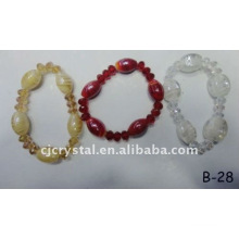 Pulsera de cuentas de cristal